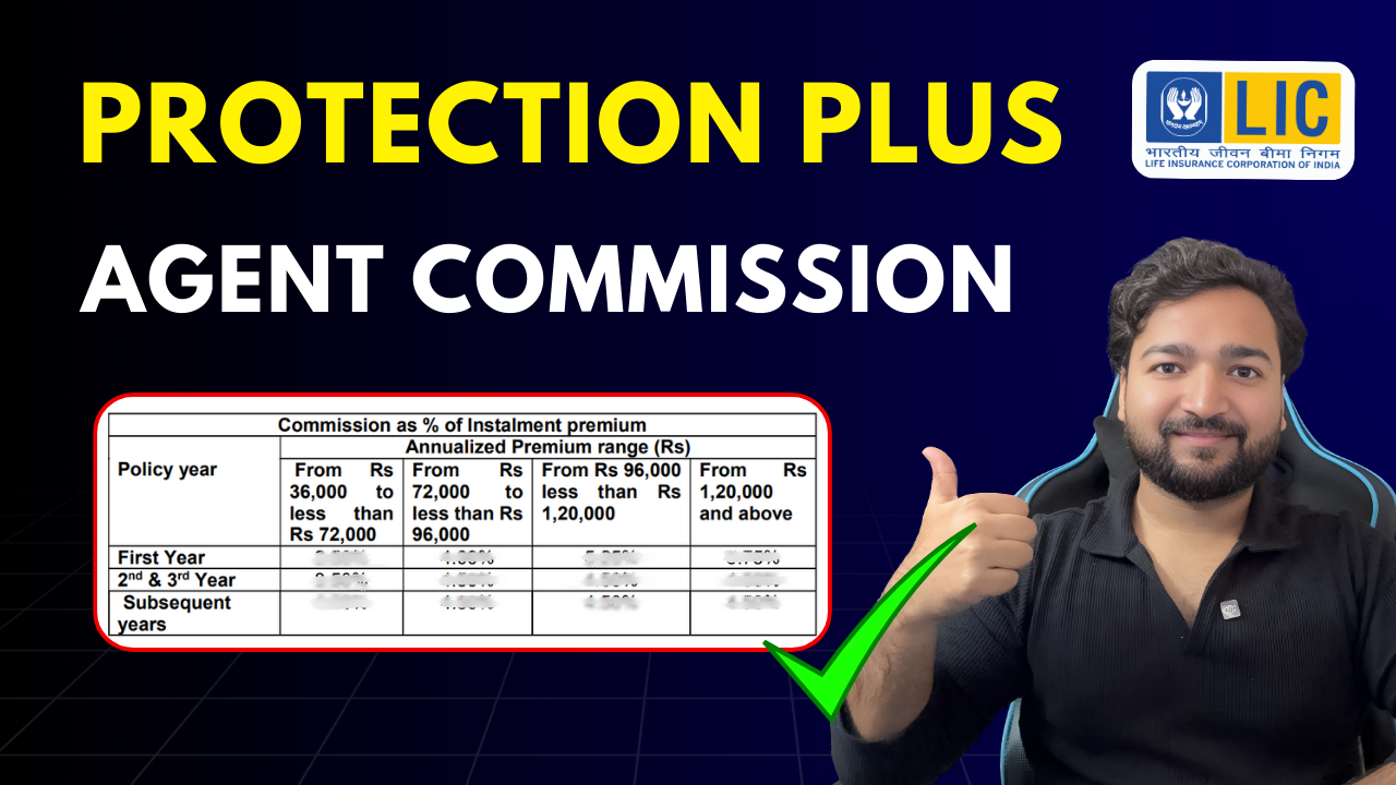 LIC Protection Plus Plan Commission Details (2025)